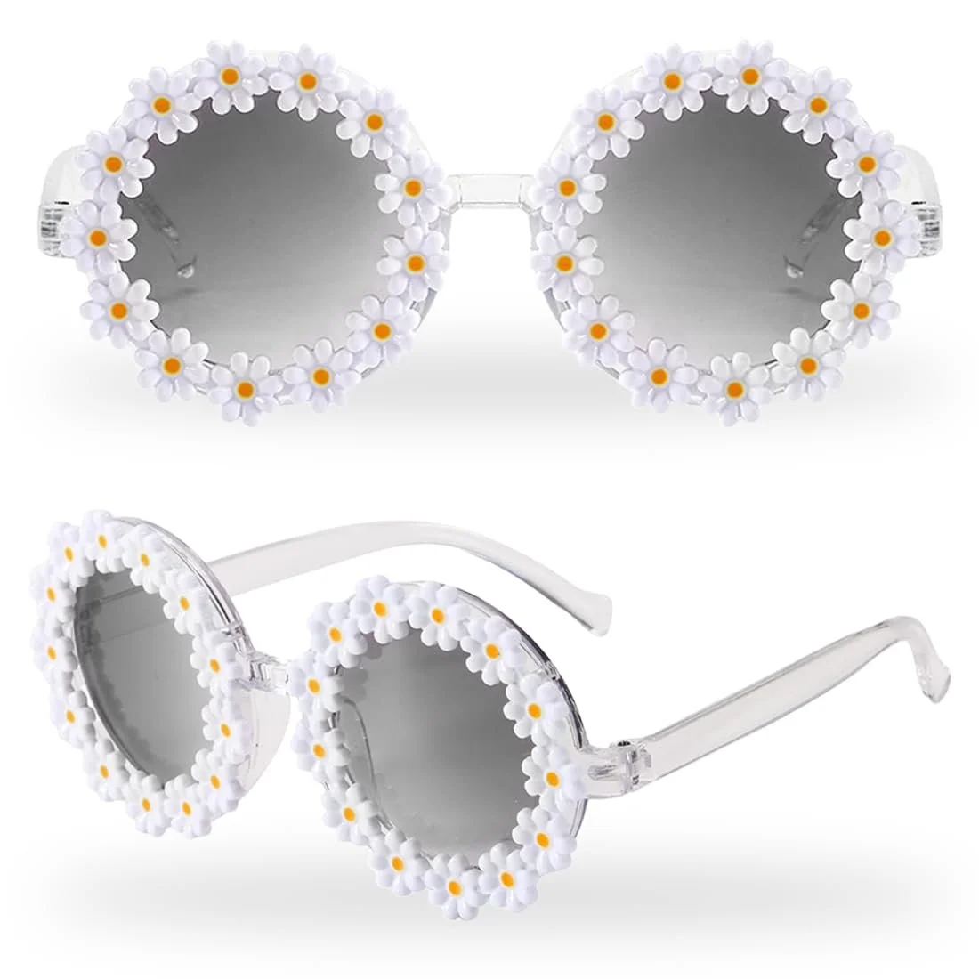 Сонцезахисні окуляри ZEPIQOR, 2 шт, круглі, фото №1