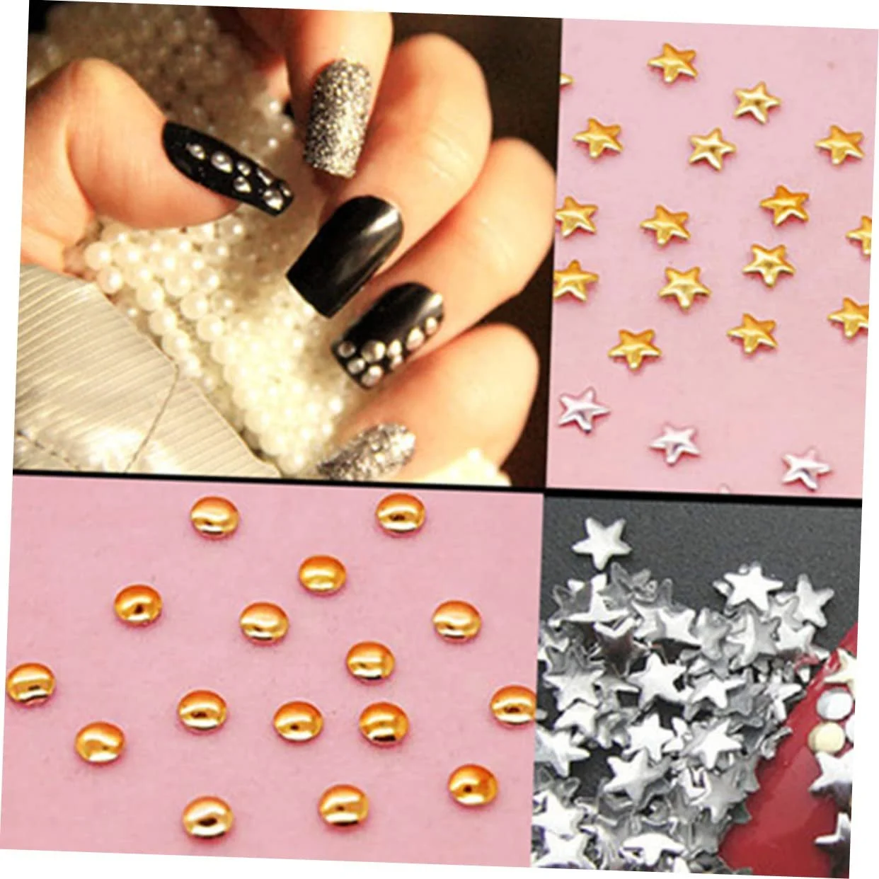 Кристаллы Плоские Ipetboom 350 штук, 12 ячеек, для рукоделия, ювелирных аксессуаров, блестящий материал, фото №2