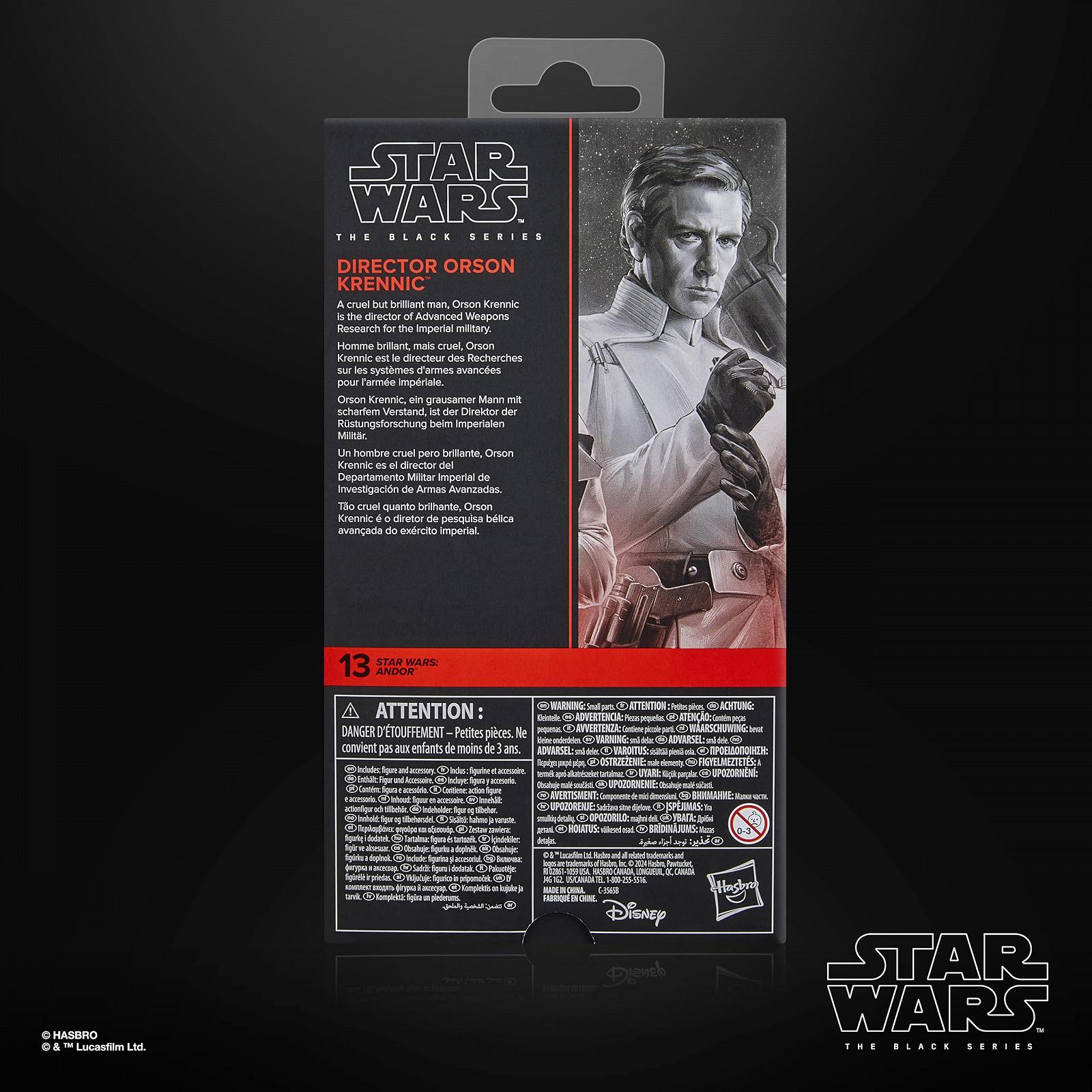 Фигурка Star Wars The Black Series Director Orson Krennic 15,24 см, фото №13
