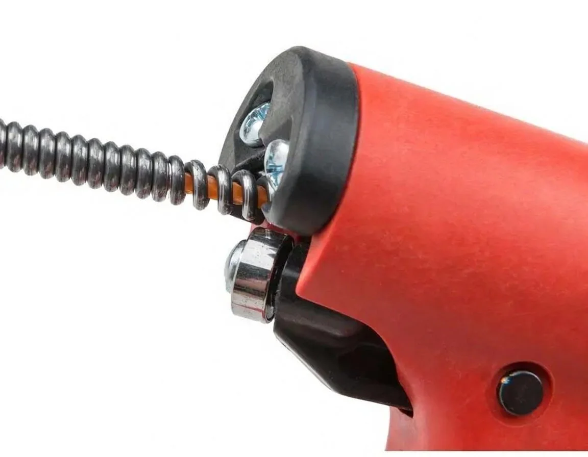 Засіб для чищення труб RIDGID POWER SPIN+ 57043 Black/Red, фото №3