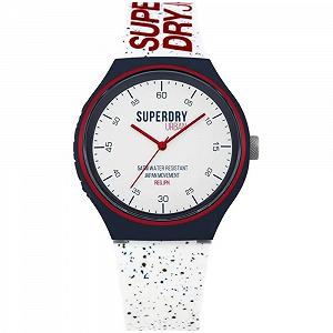 Унісекс годинник Superdry SYG227W з силіконовим ремінцем - Фото 1