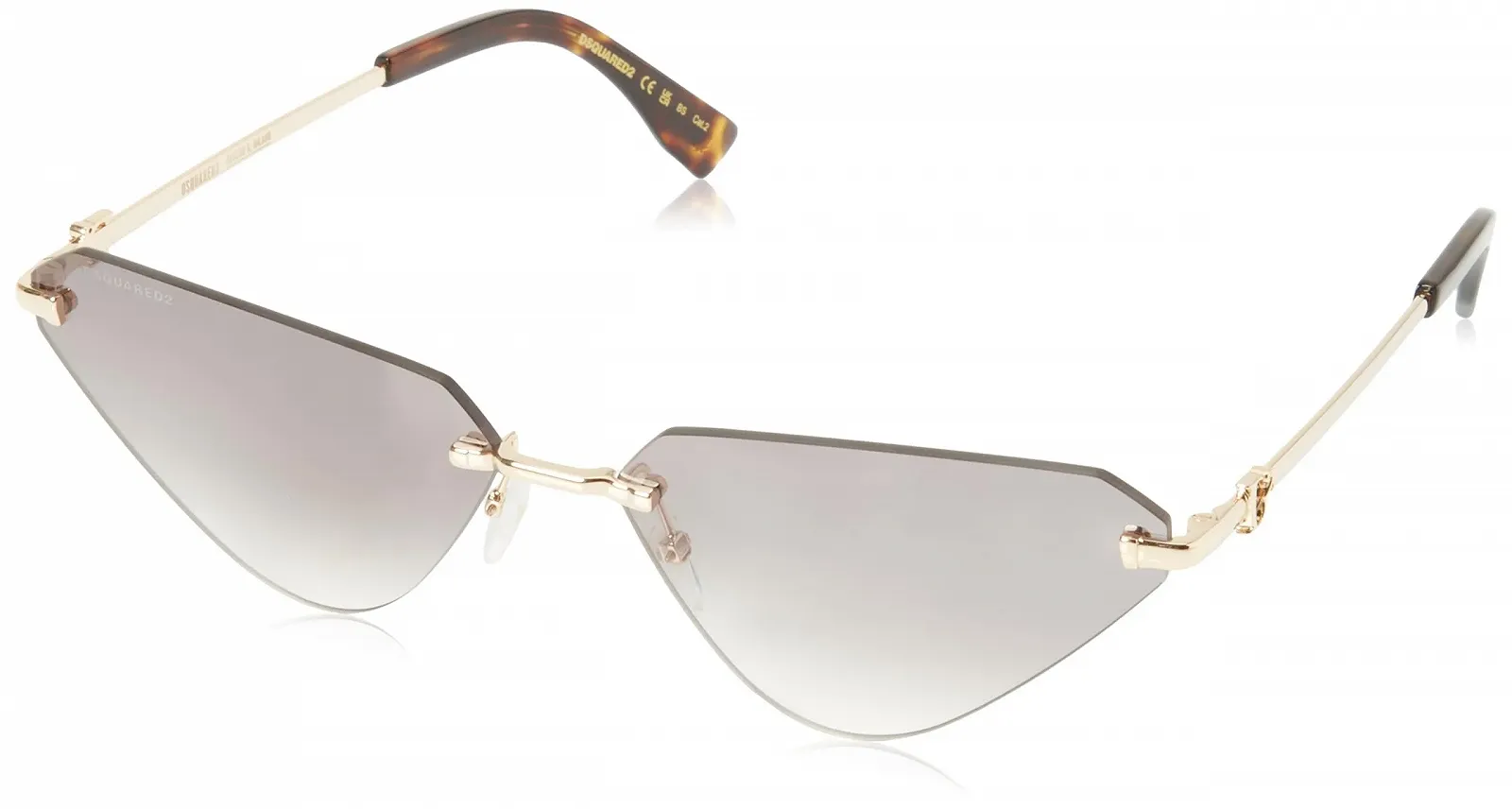 Сонцезахисні окуляри Dsquared Unisex D2 0108/S Pef 63/14/145 Золотий/Зелений, фото №1