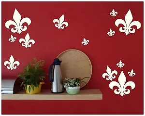Набір наклейок на стіну Fleur De lis Fleur De Lys матові synthetic.ua - Фото 1