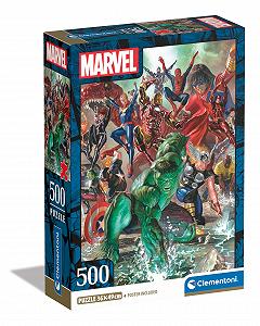 Пазл Clementoni Marvel 35546 500 элементов 49 x 36 см - Фото 1