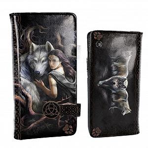 Кошелек Anne Stokes Soul Bond Wolf Embossed - Фото 1