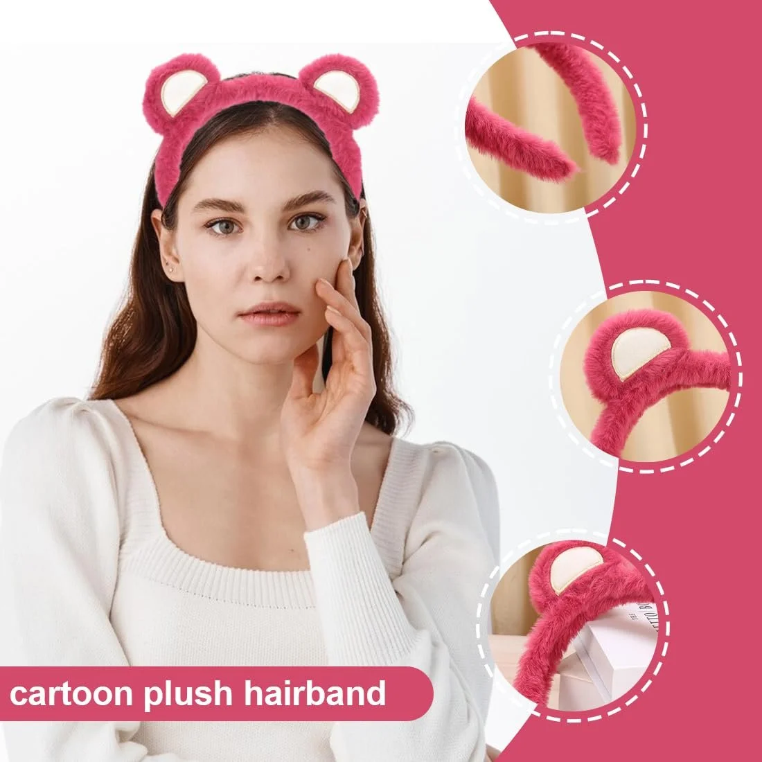 Обруч Ведмежі Вушка Милий, фото №3 Обруч Ведмежі Вушка Милий, фото №3