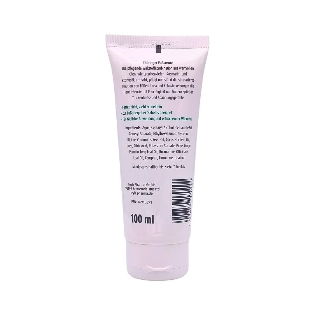 Крем для ног Elasan Thüringer с мочевиной и маслами 2 x 100 мл, фото №4 Крем для ног Elasan Thüringer с мочевиной и маслами 2 x 100 мл, фото №4