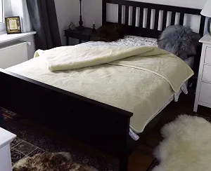 Вовняний Плед Provellus З Мериносової Вовни Дуже Товстий 100 см x 200 см - Фото 1