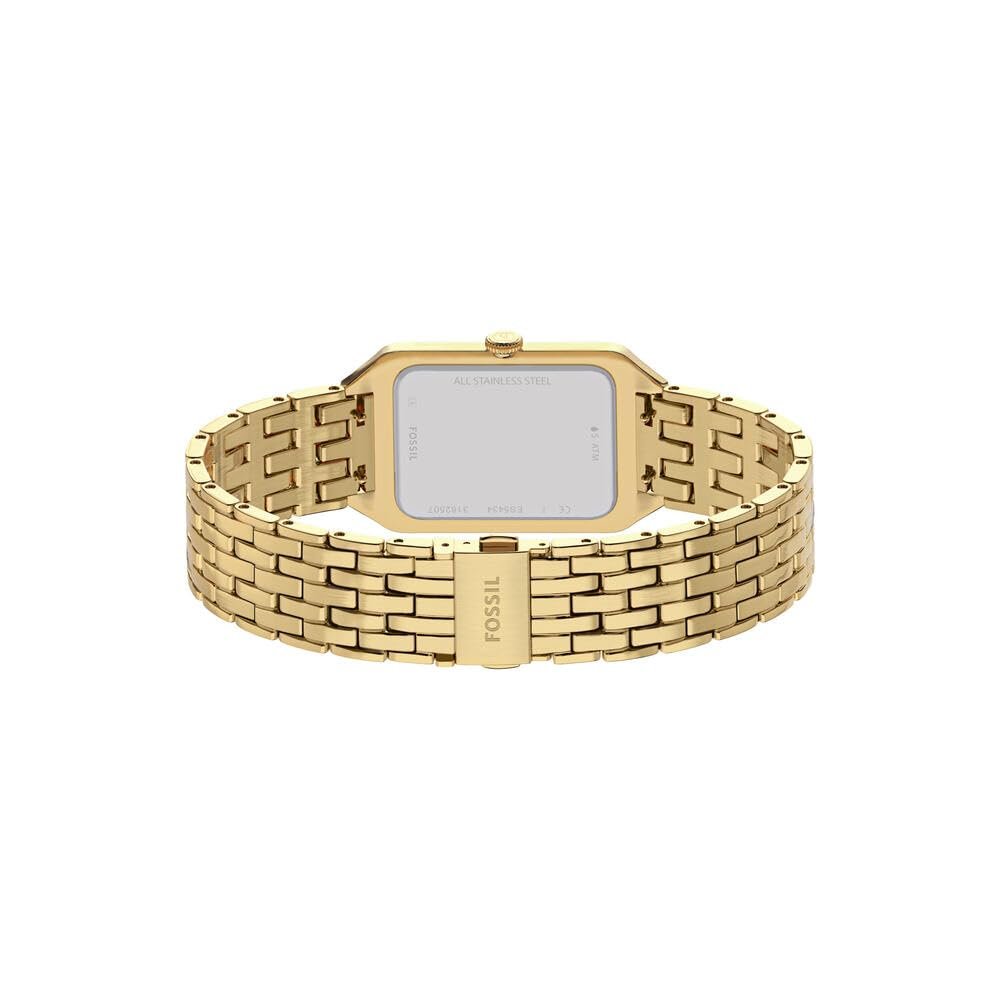 Женские аналоговые кварцевые часы FOSSIL ES5434 с ремешком из нержавеющей стали, фото №6