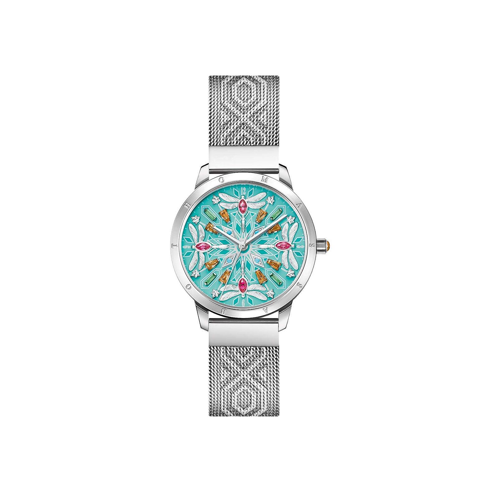 Женские часы Thomas Sabo Аналоговые Кварцевые WA0368-201-215 33 мм, Серебряный, бирюзовый, Modern, фото №1 Женские часы Thomas Sabo Аналоговые Кварцевые WA0368-201-215 33 мм, Серебряный, бирюзовый, Modern, фото №1