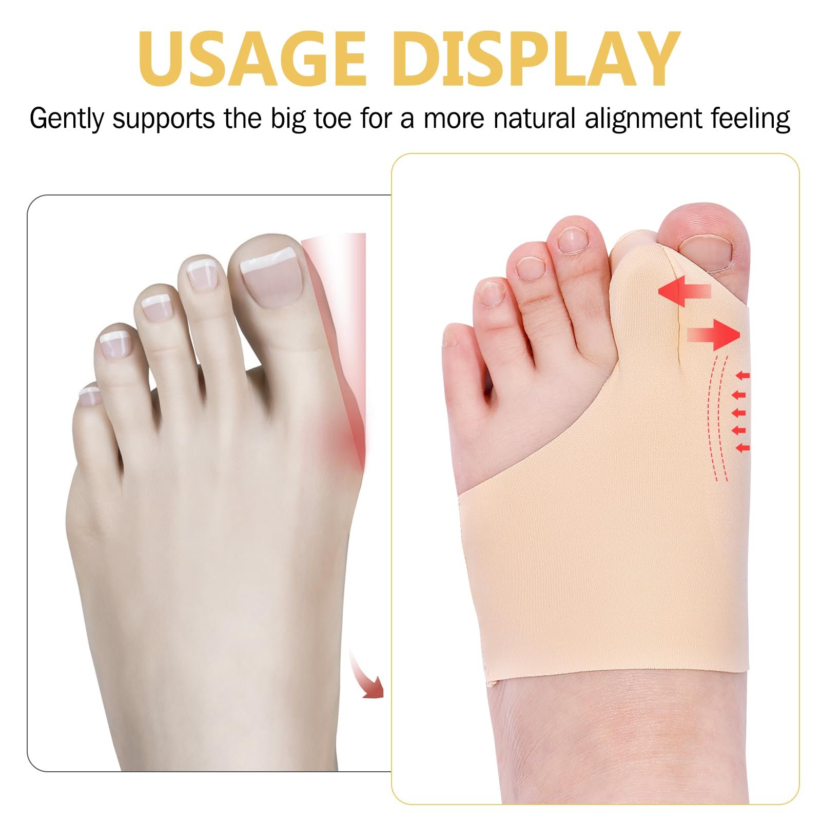 Шкарпетки Унісекс для Комфорту Ніг з Силіконовими Роздільниками для Пальців, фото №4 Шкарпетки Унісекс для Комфорту Ніг з Силіконовими Роздільниками для Пальців, фото №4