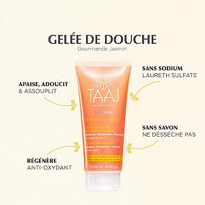 Желе для душу TAAJ Abhyanga Jasmine 200 мл 3 шт. synthetic.ua - Фото 1