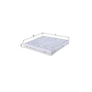 Фільтр салону KNECHT LAK 1123 для GMC OPEL VAUXHALL CHEVROLET CADILLAC - Фото 1