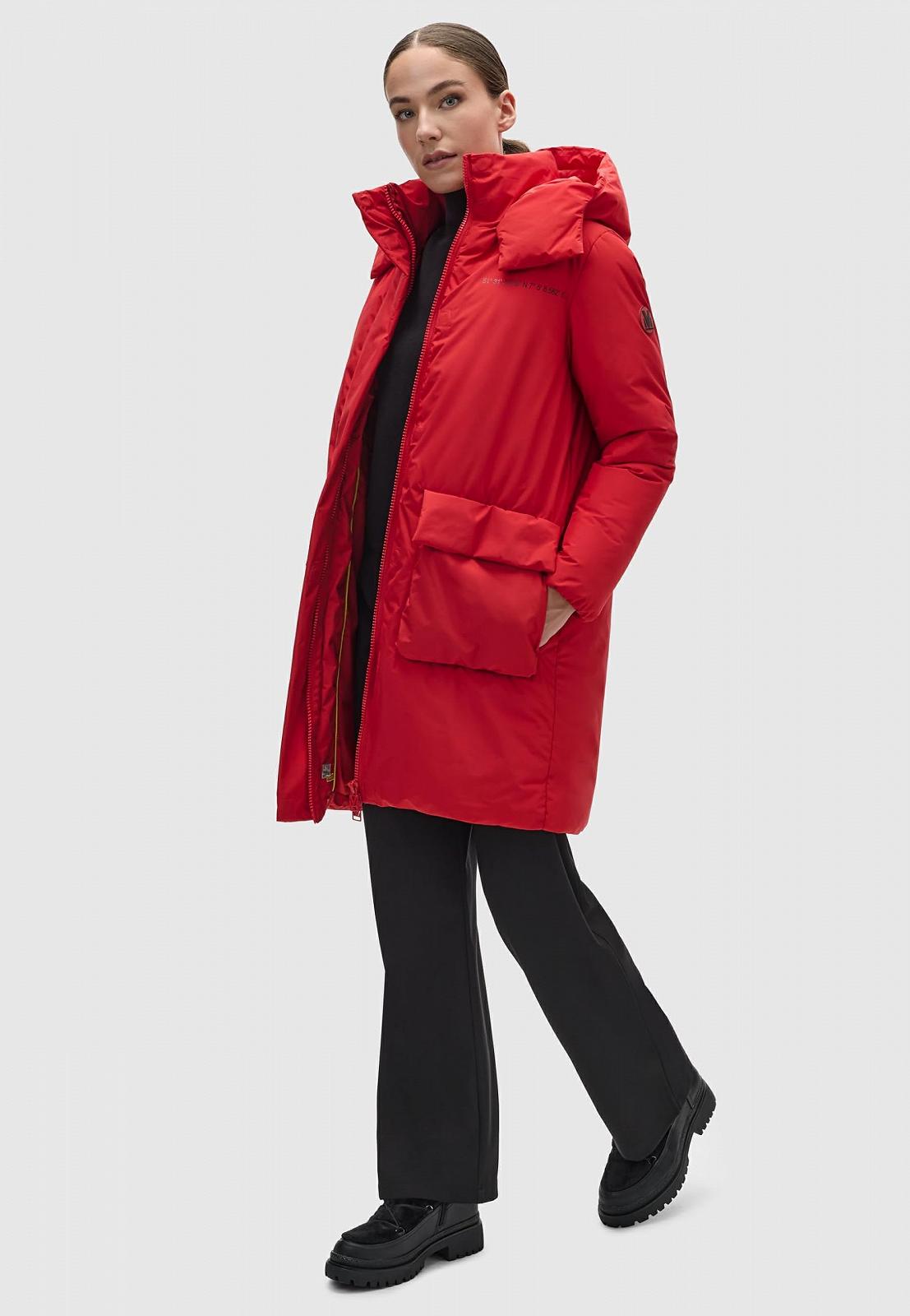 Куртка зимова Marikoo Nanami 16 Жіноча Довга Тепла з капюшоном, фото №5