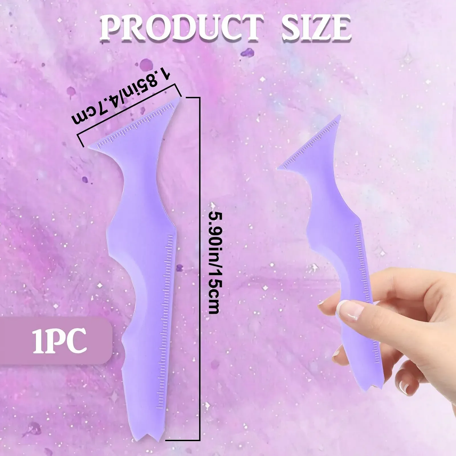 Трафареты для подводки глаз JINSIHU Многофункциональные силиконовые, фото №3 Трафареты для подводки глаз JINSIHU Многофункциональные силиконовые, фото №3