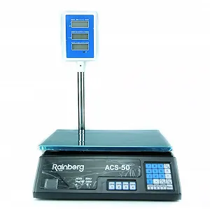 Торговые весы со стойкой Rainberg RB-304 synthetic.ua - Фото 1