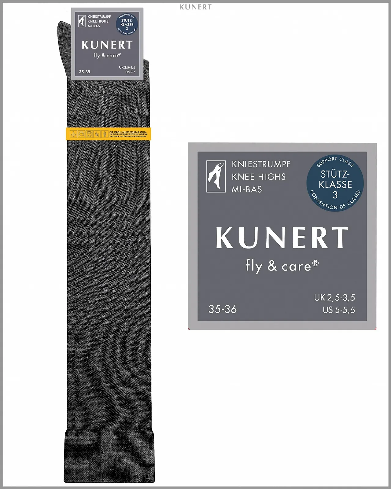 Женские гольфы KUNERT Fly&Care Класс поддержки III, 30 Denier, фото №6