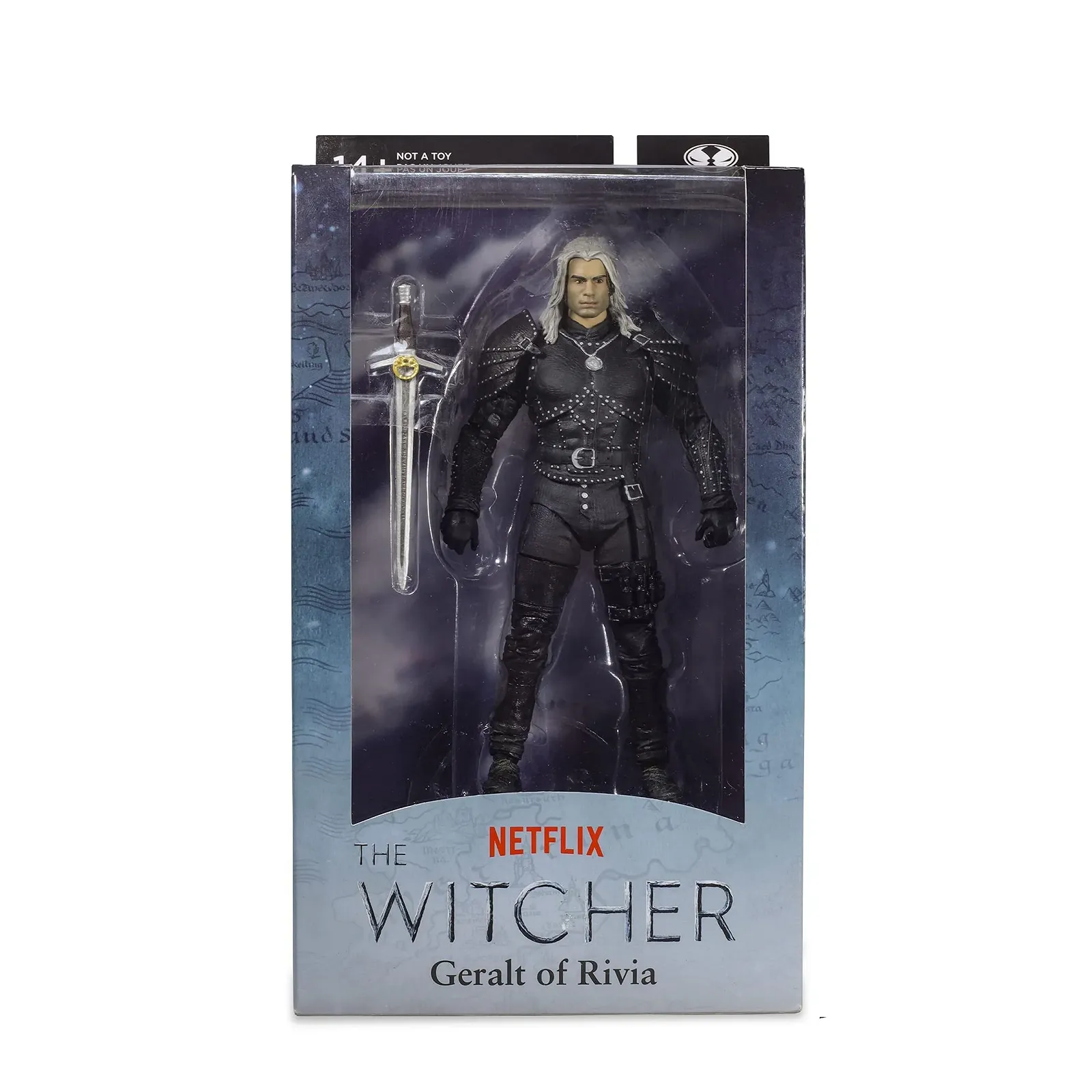 Екшн-фігурка McFarlane Geralt of Rivia (The Witcher Netflix Season 2) 18 см, фото №8