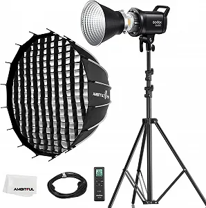 Комплект студийного света Godox SL60IID Bluetooth Черный - Фото 1