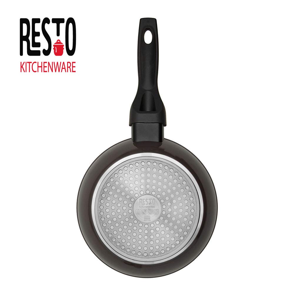 RESTO 93030 Сковорода Вок 20 см Алюминий Антипригарное покрытие Чёрный, фото №5 RESTO 93030 Сковорода Вок 20 см Алюминий Антипригарное покрытие Чёрный, фото №5