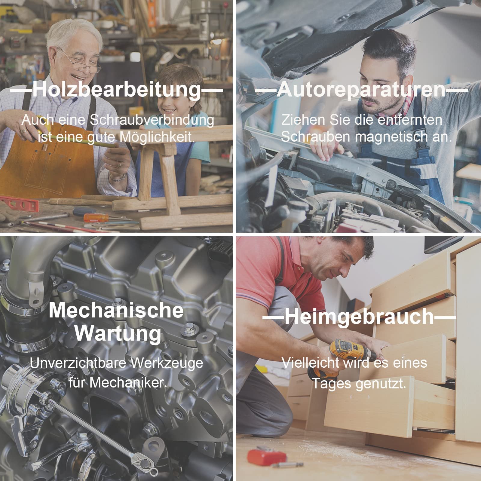 Набір викруток Hakkin 10 шт. 1/4 дюйма 100 мм шестигранний магнітний біт S2 Hex 1.5-12 мм Allen, фото №7 Набір викруток Hakkin 10 шт. 1/4 дюйма 100 мм шестигранний магнітний біт S2 Hex 1.5-12 мм Allen, фото №7