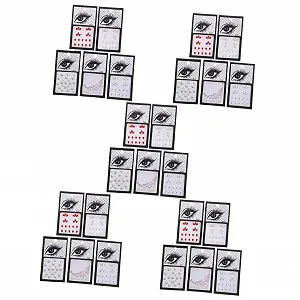 Стразы Тип Healvian 25 листов Для лица Для детей Ювелирные изделия для ногтей Стразы для ногтей Стразы для лица Камни для глаз Форма Наклейки со стразами Акриловые - Фото 1