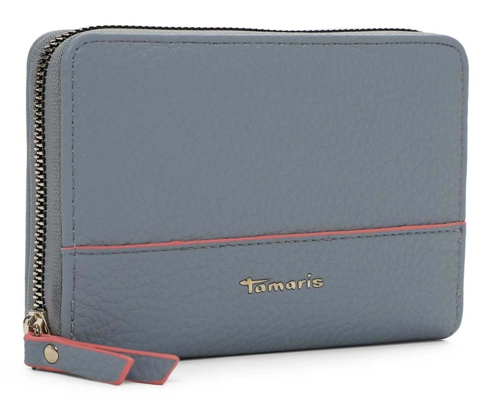 Кошелек Tamaris Flavia 33724 Женский Однотонный, kristallblau, Стандартный размер, Элегантный, фото №3
