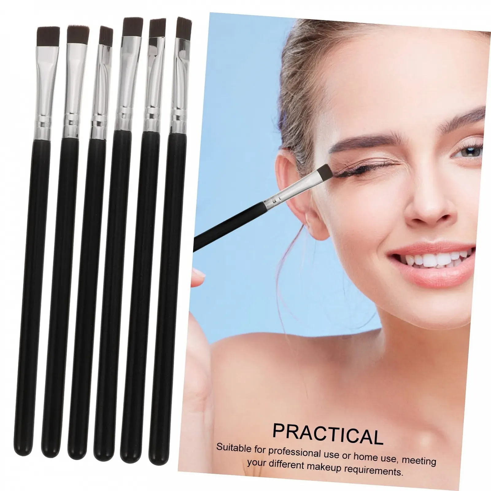 Пензлі для брів Beaupretty Beja Flat, Тонкий, фото №6