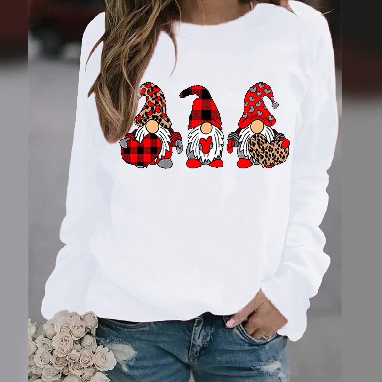 Женский Свитер Generisch GNOME Heart, фото №2 Женский Свитер Generisch GNOME Heart, фото №2