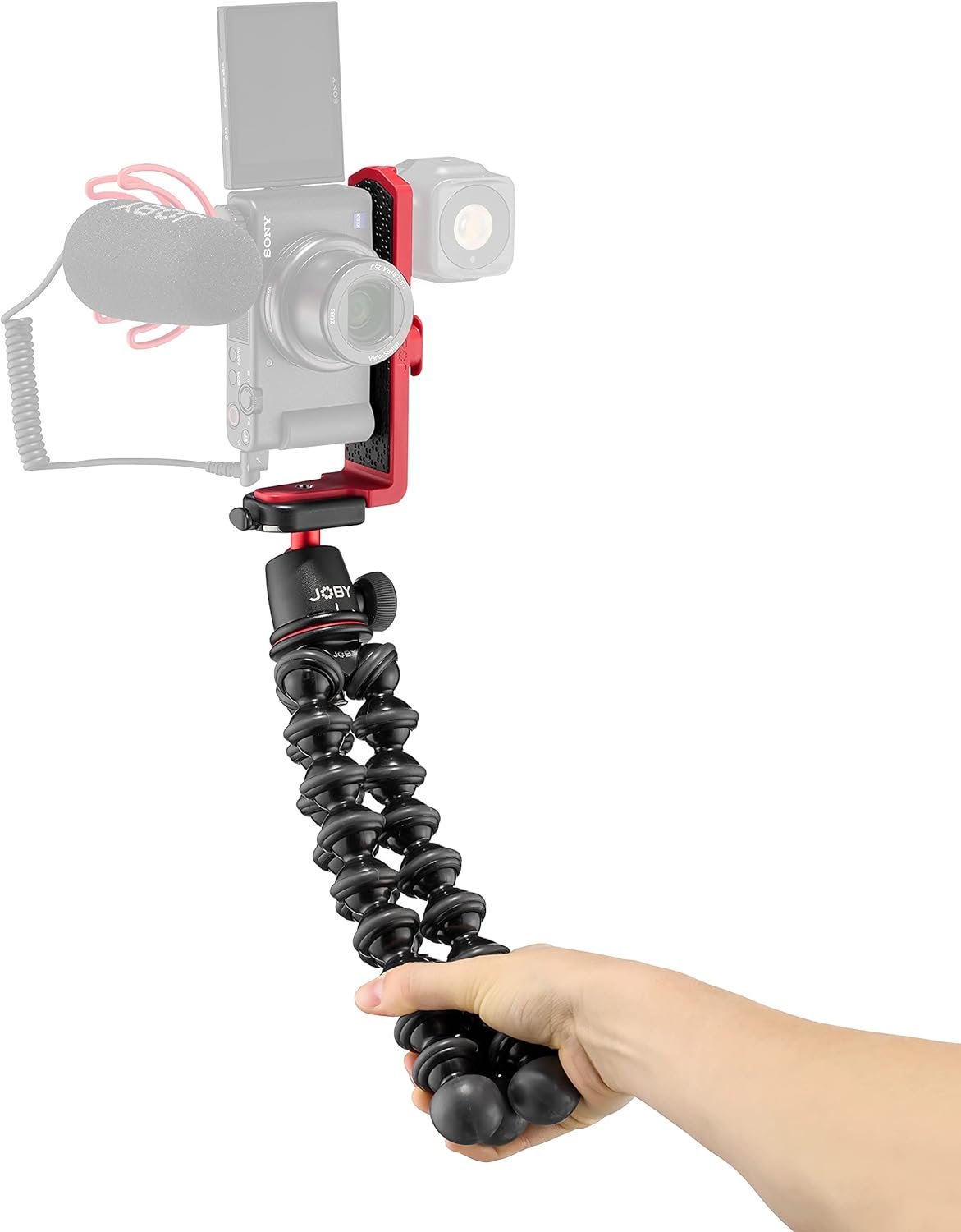 Штатив Joby GorillaPod 3K Vert Kit Чорний-Червоний (JB01829-BWK), фото №8
