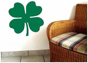 Наклейка на стіну Four Leaf Clover Good Luck synthetic.ua - Фото 1