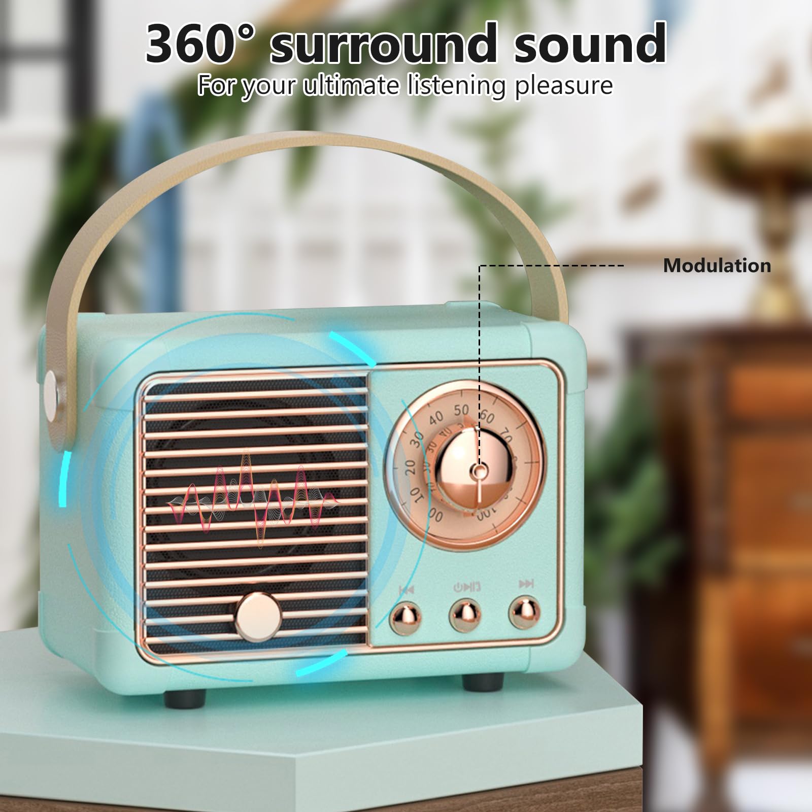 Колонка Bluetooth Vegena Mini, фото №3