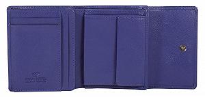 Гаманець Шкіряний BRAUN BÜFFEL Anna RFID 11 см, сапфірний, RFID гаманець synthetic.ua - Фото 1