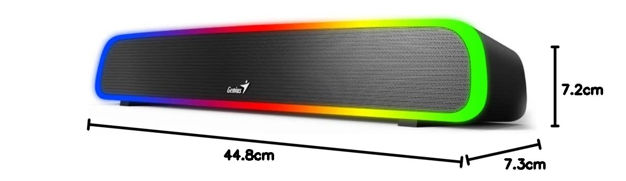 Soundbar Genius Soundbar 200BT Bluetooth 5.1 RGB 4 Вт RMS, фото №6 Soundbar Genius Soundbar 200BT Bluetooth 5.1 RGB 4 Вт RMS, фото №6