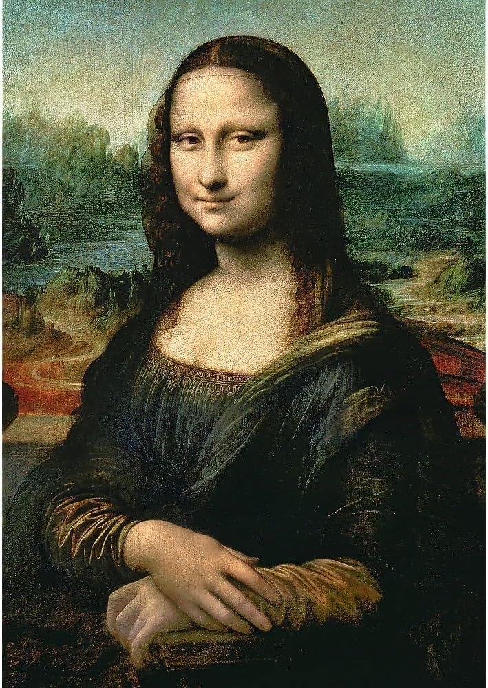 Пазл Trefl Art Collection TR10542 Mona Lisa, Leonardo da Vinci 1000 элементов Разноцветный, фото №2