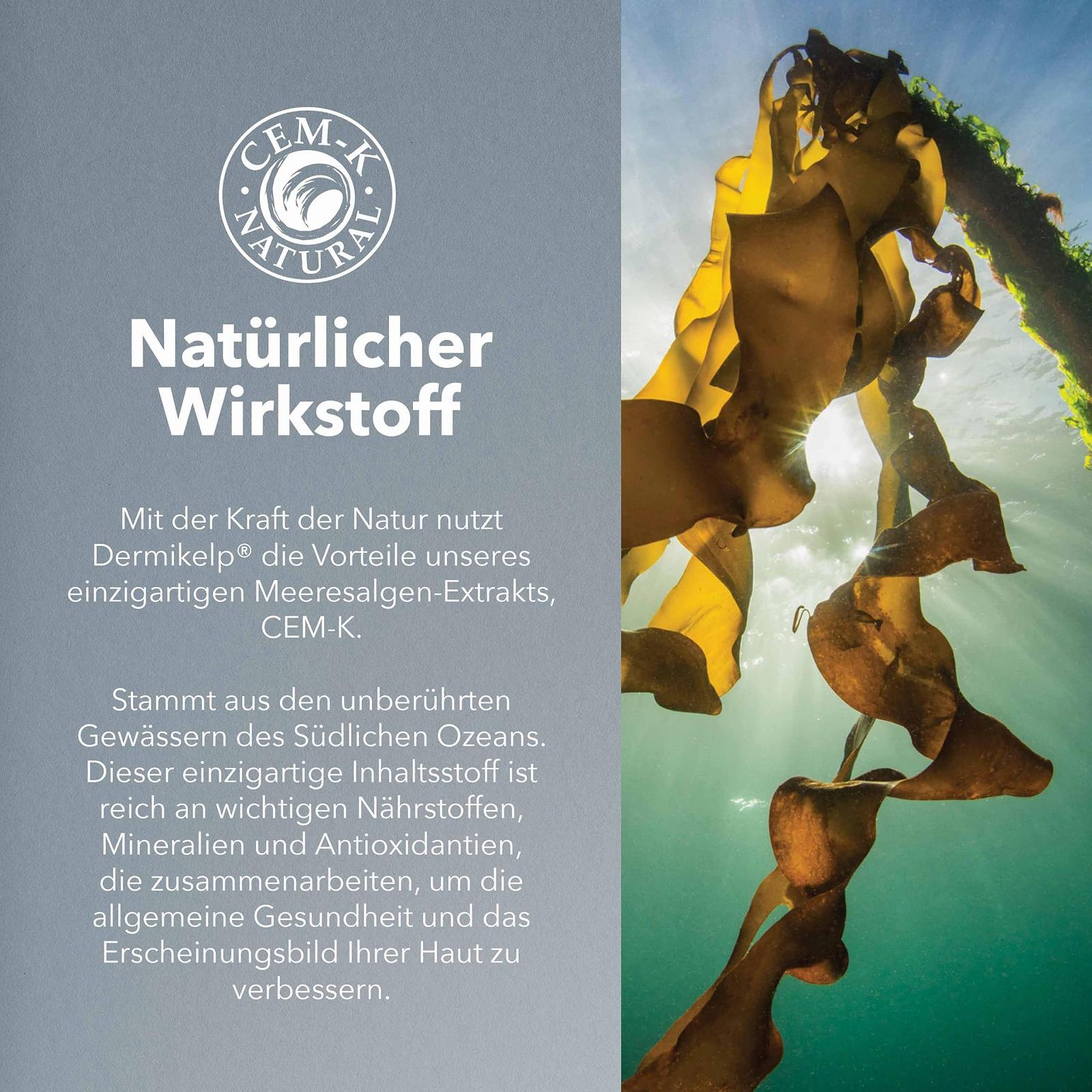 Гель для душу Dermikelp Sensitive Skin заспокійливий очищувальний з екстрактом морських водоростей CEM-K без парабенів 200 мл, фото №5