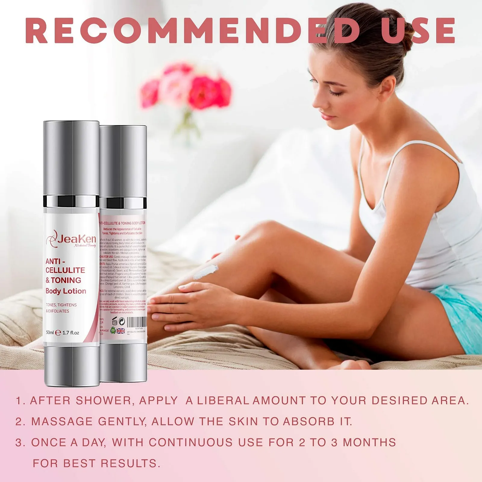 Лосьон антицеллюлитный JeaKen 50 мл, фото №6 Лосьон антицеллюлитный JeaKen 50 мл, фото №6