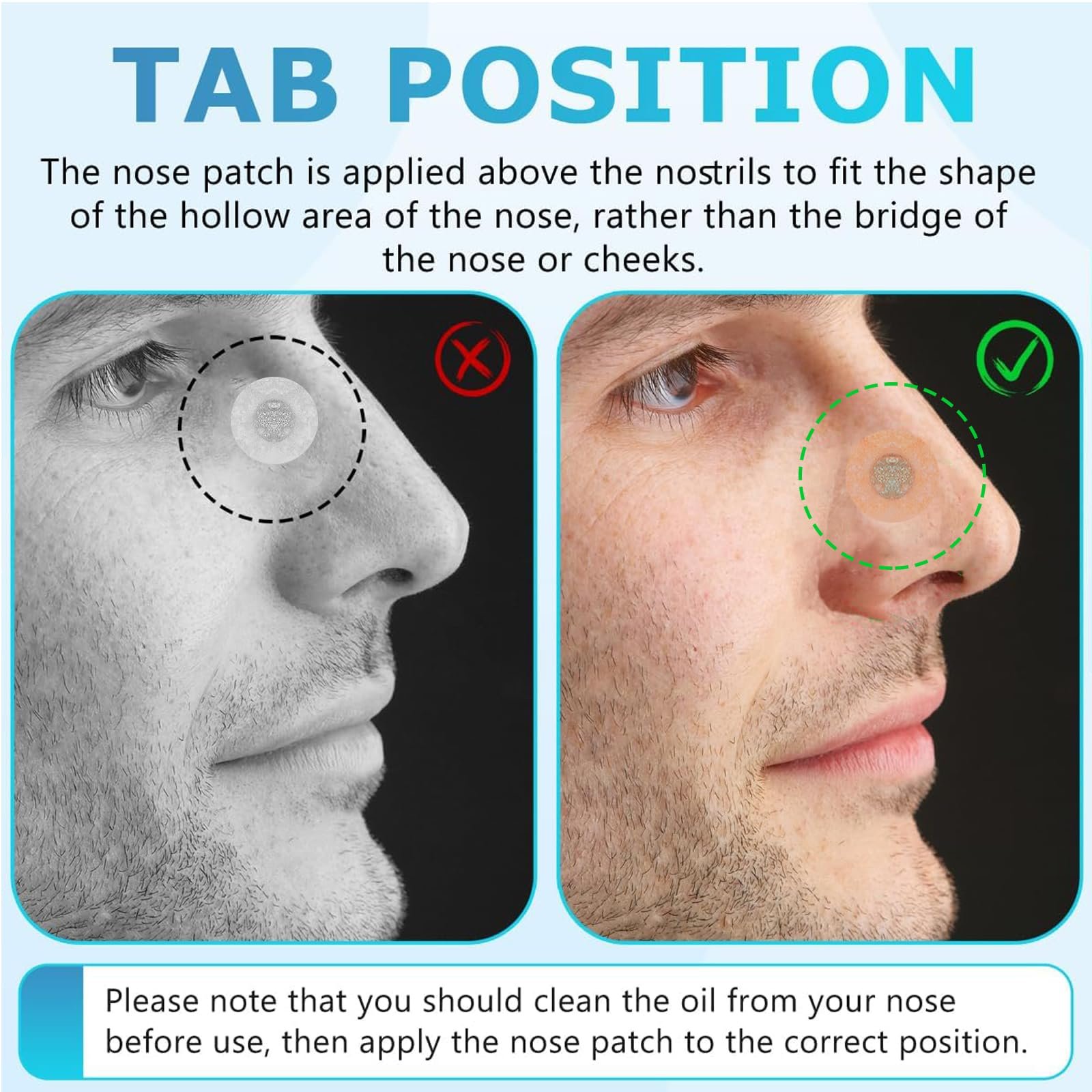 Магнітні назальні пластирі 60 шт. Проти хропіння, ефективні назальні смужки, краще дихання та якість сну Білий, фото №6