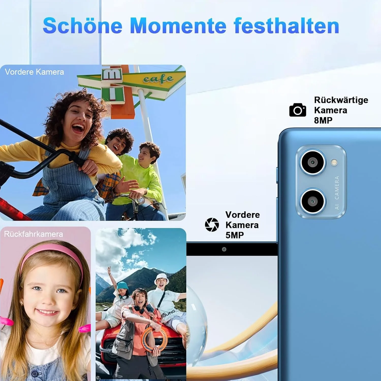 Планшет 10.1" SUAAT S3 6+14/128Gb 8 ядер Android 14 6000 mAh Блакитний, фото №3