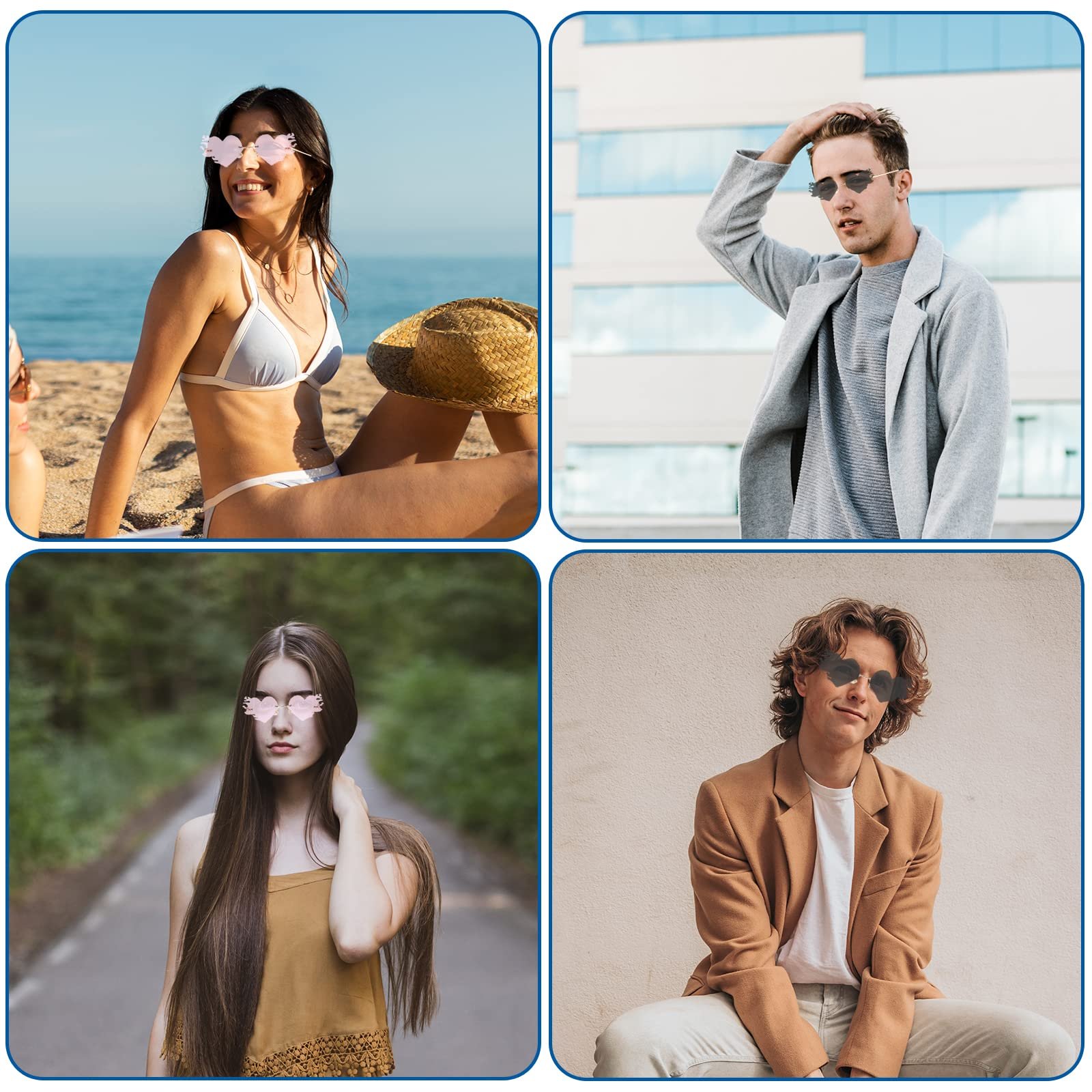 Солнцезащитные очки DUTIFUL Flames Сердце Розовый, фото №7 Солнцезащитные очки DUTIFUL Flames Сердце Розовый, фото №7