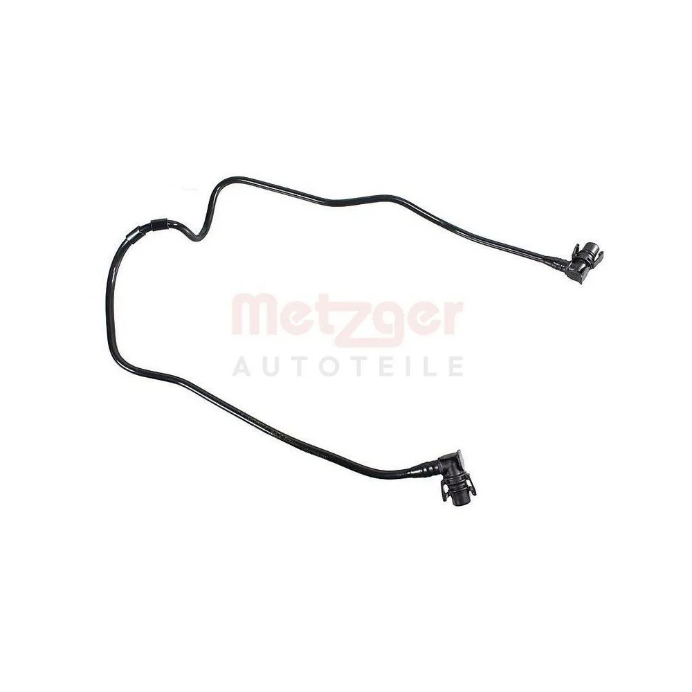 Шланг радиатора METZGER 2421954 для CITROËN PEUGEOT, правый верхний, фото №1