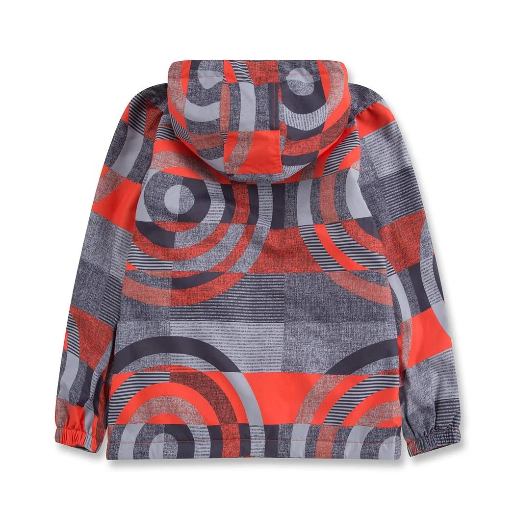 Куртка дождевая для мальчиков YoungSoul, с подкладкой, узорная, водонепроницаемая, ветронепроницаемая, ветровка, с капюшоном, фото №3 Куртка дождевая для мальчиков YoungSoul, с подкладкой, узорная, водонепроницаемая, ветронепроницаемая, ветровка, с капюшоном, фото №3