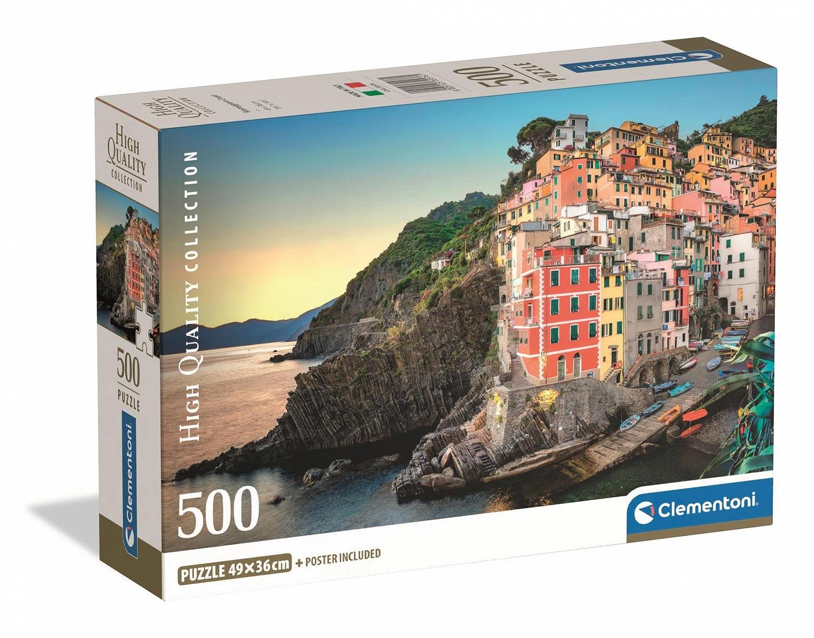 Пазл Clementoni Puzzle Collection Riomaggiore Coast 500 Pieces 35576, фото №1