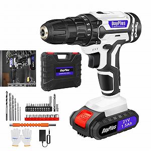 Набір VickyHome 21 V Акумуляторний Шуруповерт 45 Н.м - Фото 1