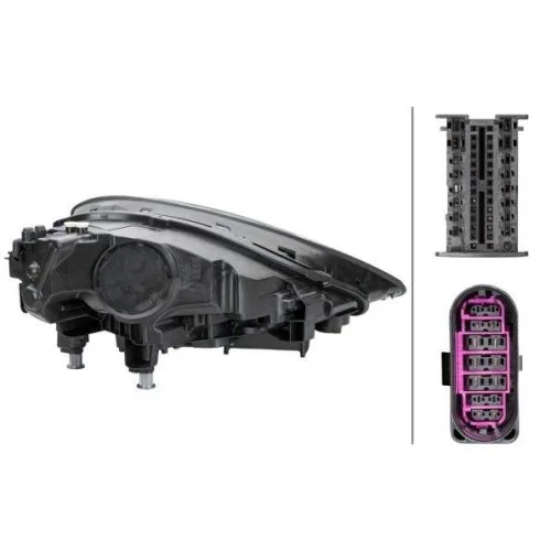 Фара HELLA 1EX 014 690-051 для PORSCHE левая, фото №2