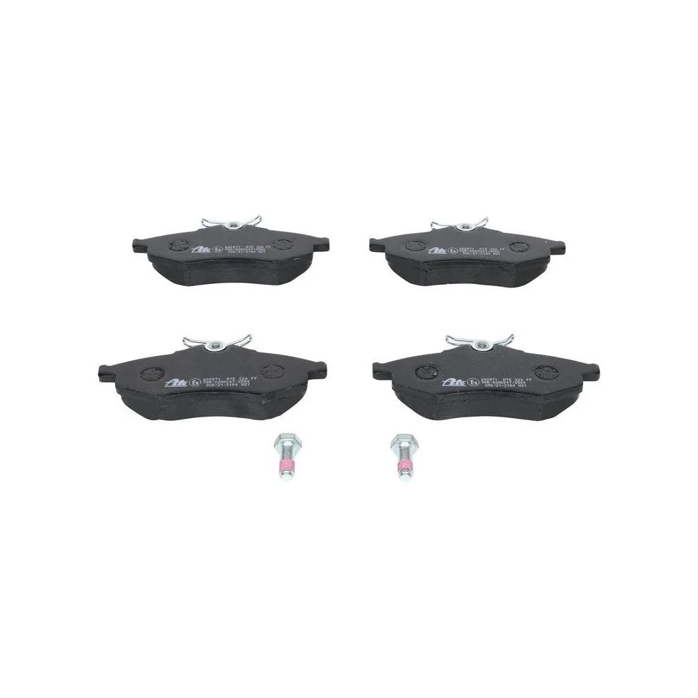 Комплект гальмівних колодок дискового гальма ATE 13.0460-2871.2 для CITROËN передня вісь, фото №1