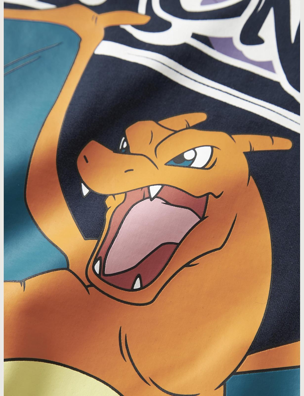 Світшот NAME IT для хлопчиків Nkmnim Pokemon Nreg Wh Bru Sky, фото №3