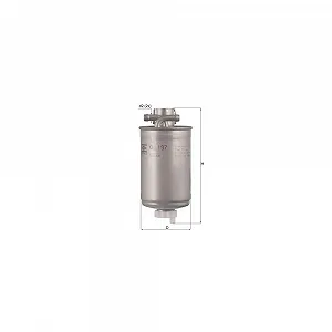 Паливний фільтр KNECHT KL 197 для AUDI VW CUPRA - Фото 1