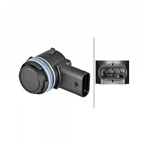 Датчик парковки HELLA 6PX 358 270-491 для BMW ROLLS-ROYCE MINI, наружный - Фото 1