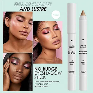 Олівець для очей 10 кольорів, стійкий, не розмазується, легко наноситься synthetic.ua - Фото 1